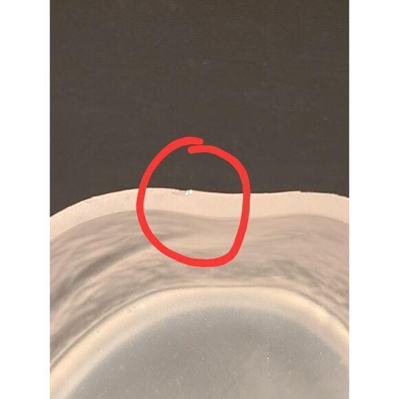 French Portieux Vallerysthal Frosted Glass Swan Trinket/Candy Dish 4¾"x 6" x 4" - Picture 16 of 16